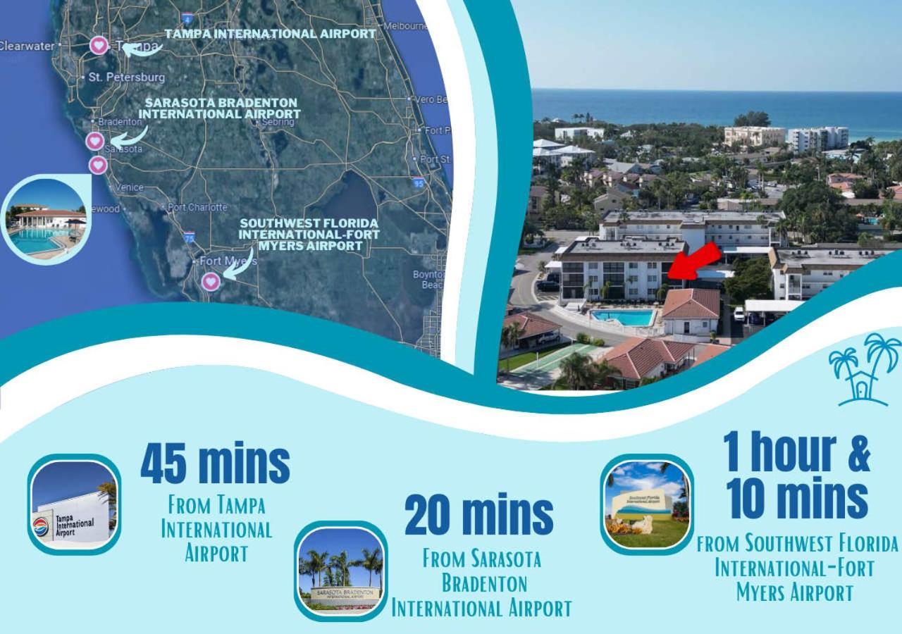2 Bed 2 Bath Centrally Located On Siesta Key Sarasota Eksteriør bilde